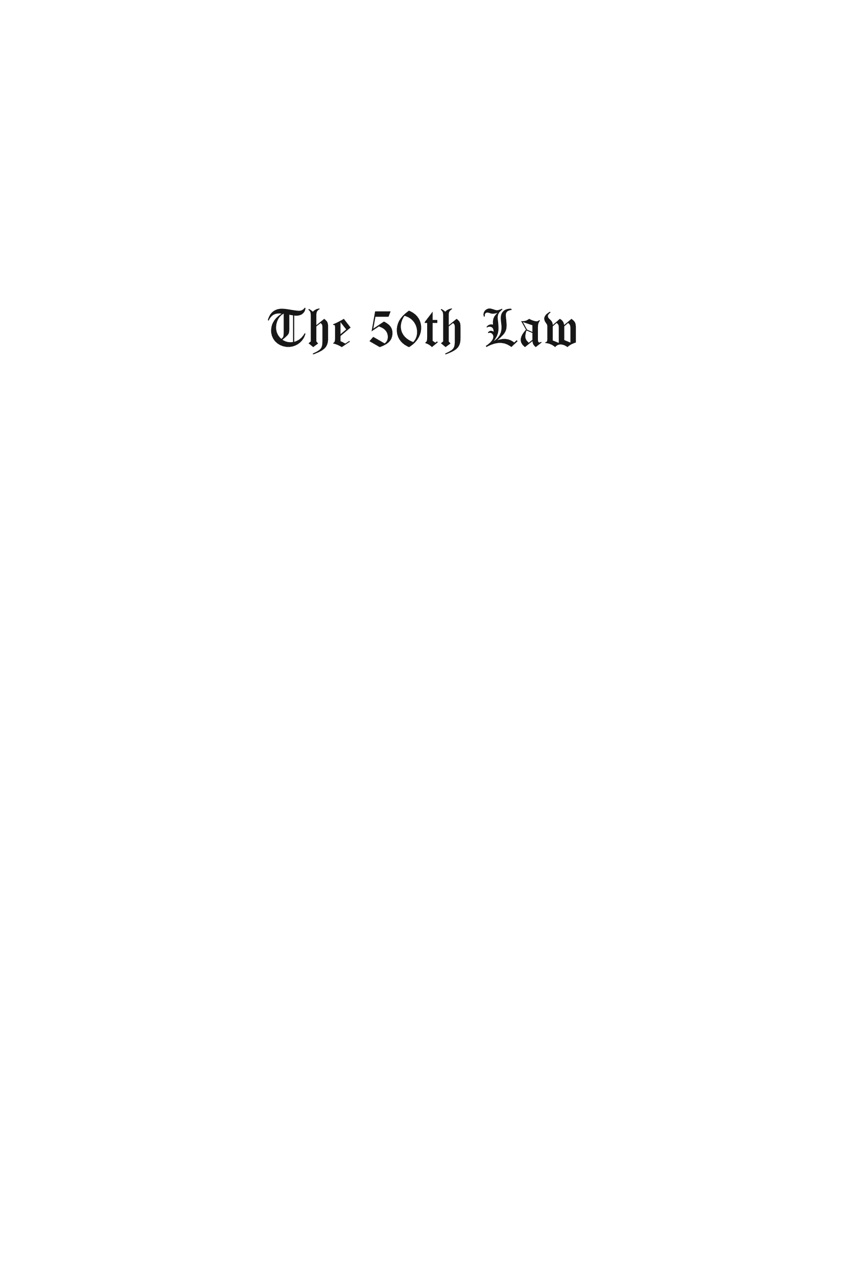 50th Law